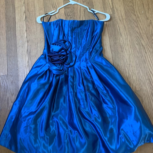 Blue Party Dress - Jessica McClintock - Size 6 - Picture 3 of 3